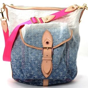 🎀Authentic Louis Vuitton Denim Sunburst PM